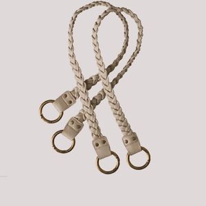 Miche Cream Braided Handles